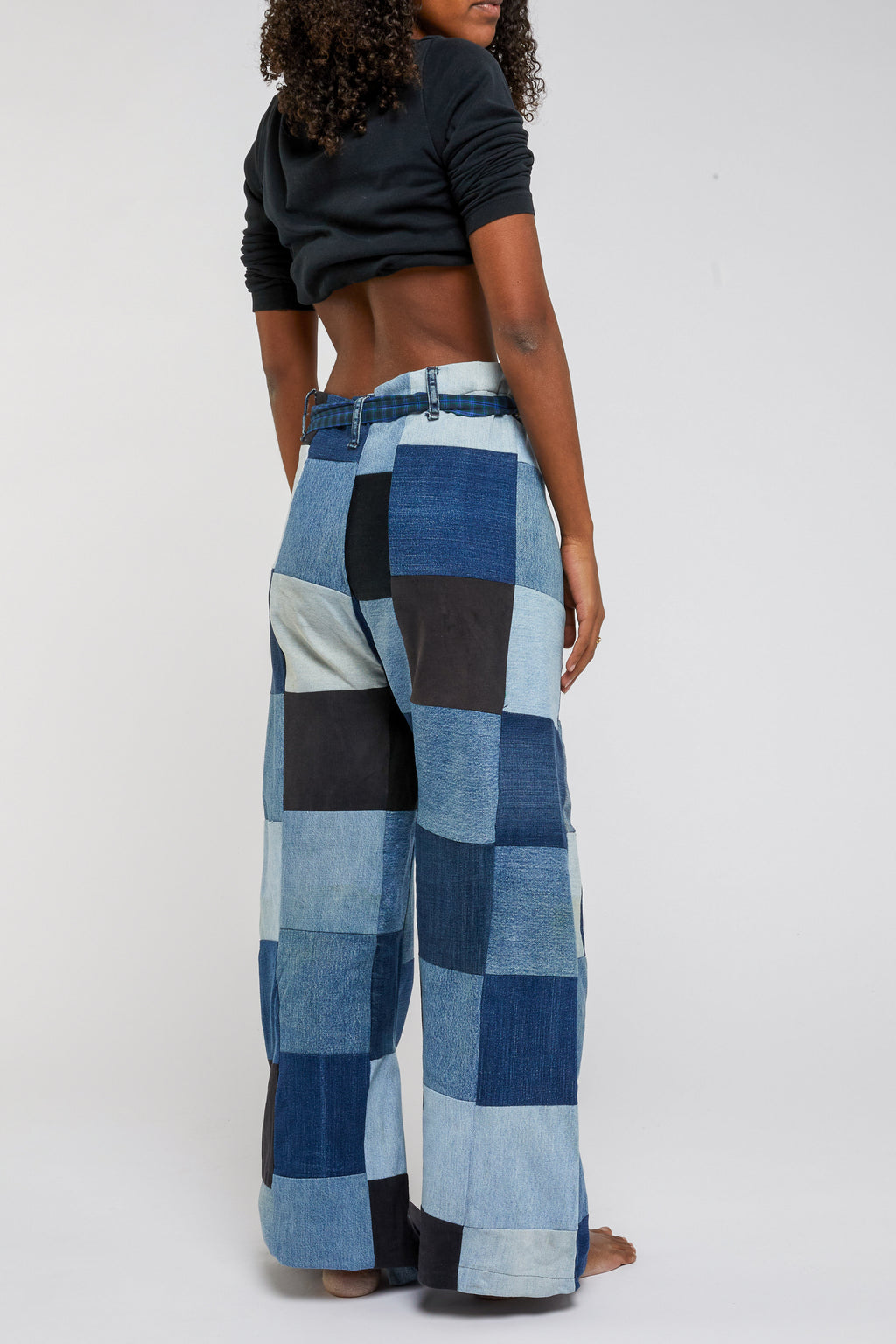 Pantaloni Patchwork